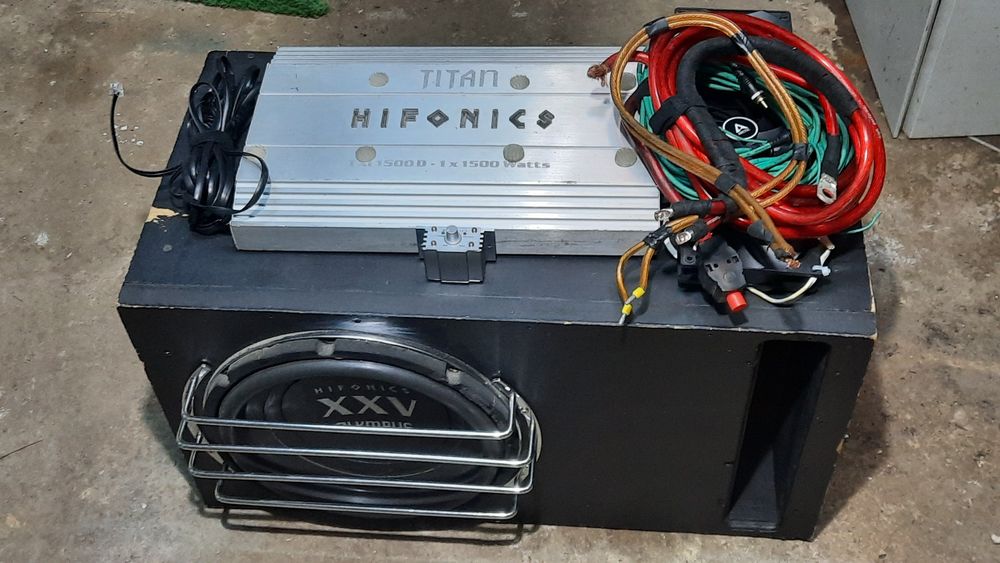 Pachet subwoofer hifonics