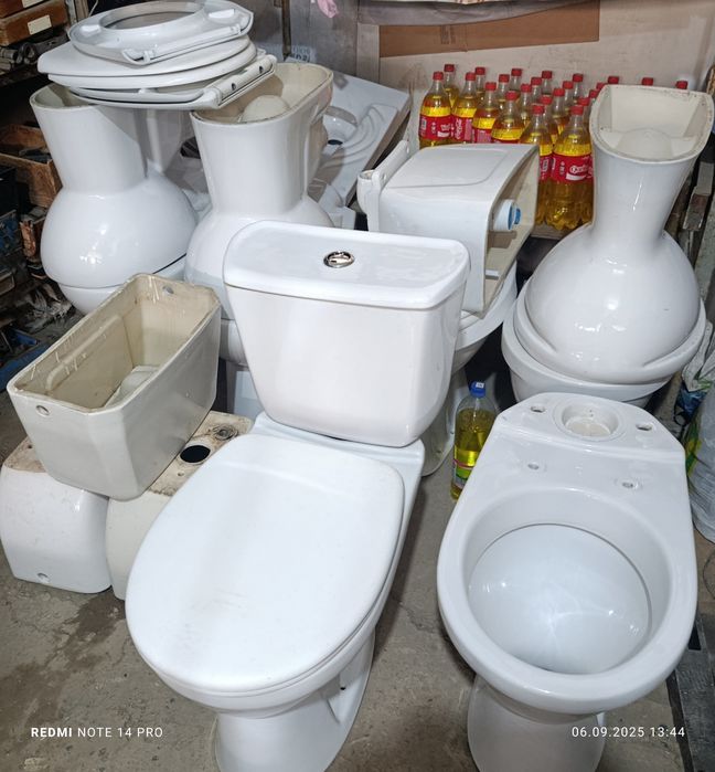 Б/у унитаз временный бачок крышка vremni unitaz bachok qopqoq