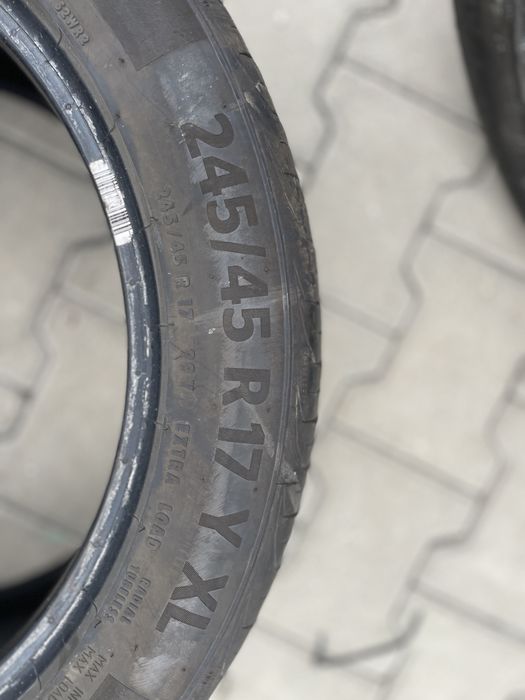 2x 245/45R17 CONTINENTAL PremiumContact6