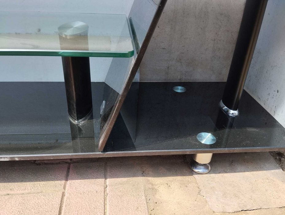 Тумба телевизионная стекло