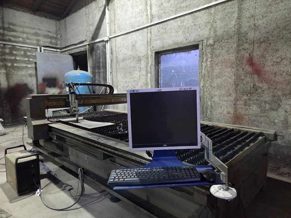 Utilaj debitare cu plasma cnc