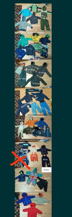 Чувалчета за сън  зимни,есенни,пролетни и летни на различни цени и раз