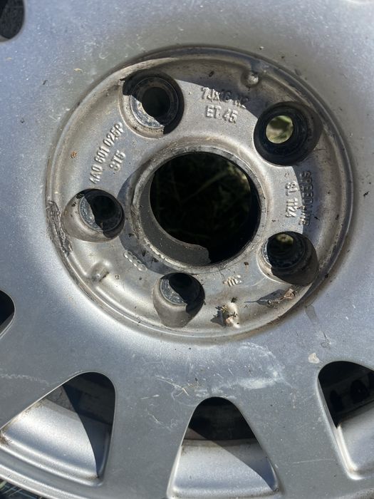 ОРИГИНАЛНИ AUDI ДЖАНТИ 16” – 5x112 – ET45