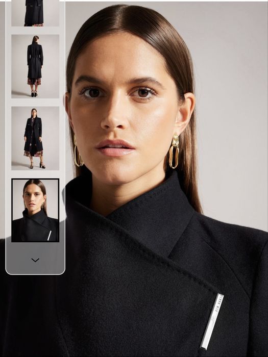 Palton Ted Baker Rose, Italian Wool, lumgime medie