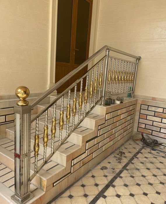 Перила из нержавейки на заказ