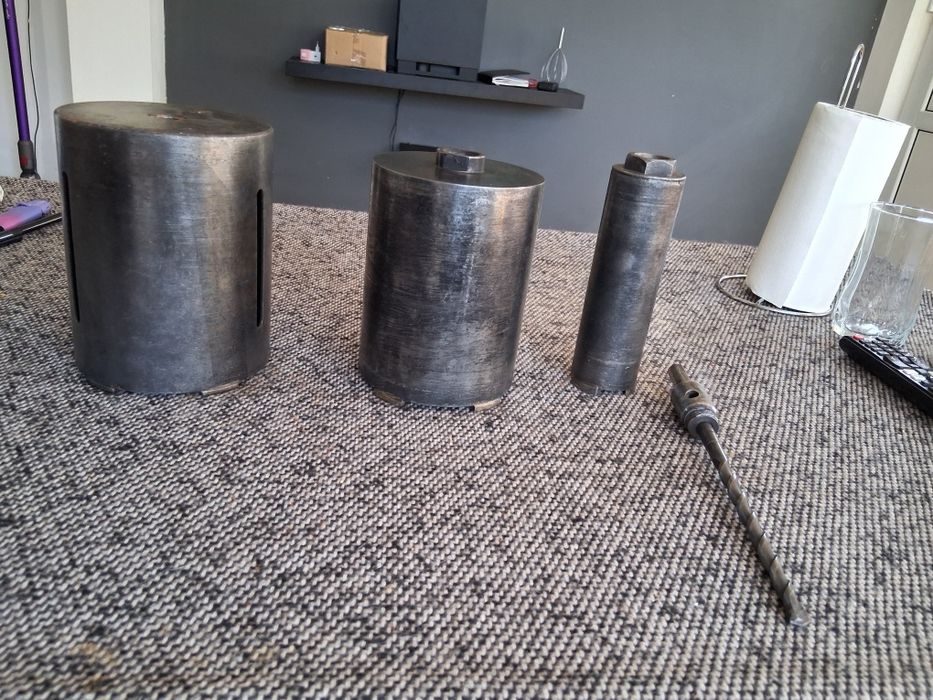 carote beton profesionale set