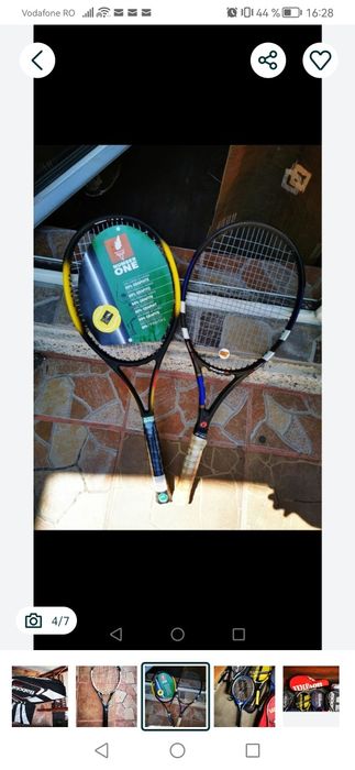 Vand paleta palete racheta de tenis