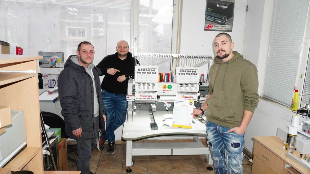 Бродировъчна машина 400 мм. х 500 мм. Нов модел