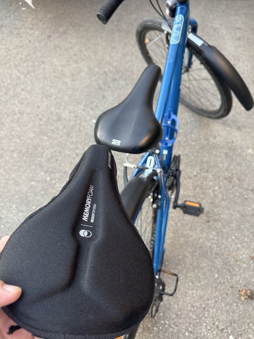 Bicicleta Decathlon - Riverside 900, 26”, albastru (copii)