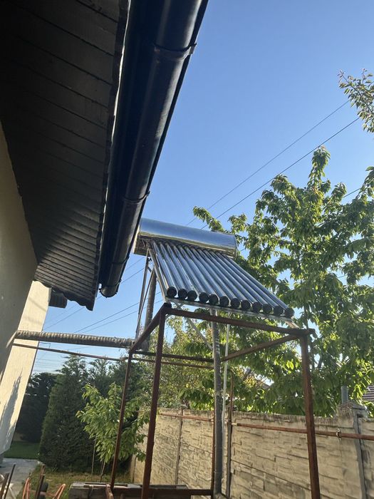 Vand panou presturizat de 120 l folosit 2 ani cu certificat de garanti