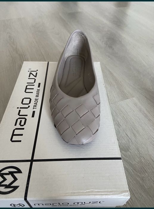 Новые кожаные балетки 37 р