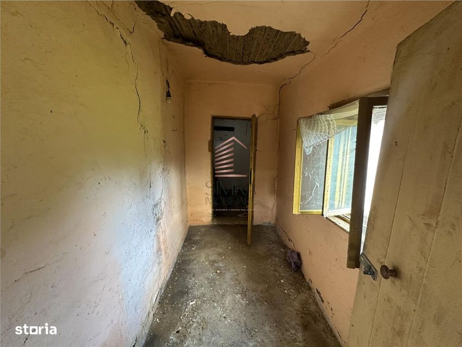 casa 3 camere + 450 mq de teren, Rosiori
