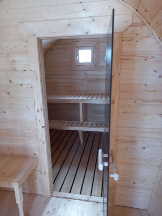 Баня бочка , мобильная баня .