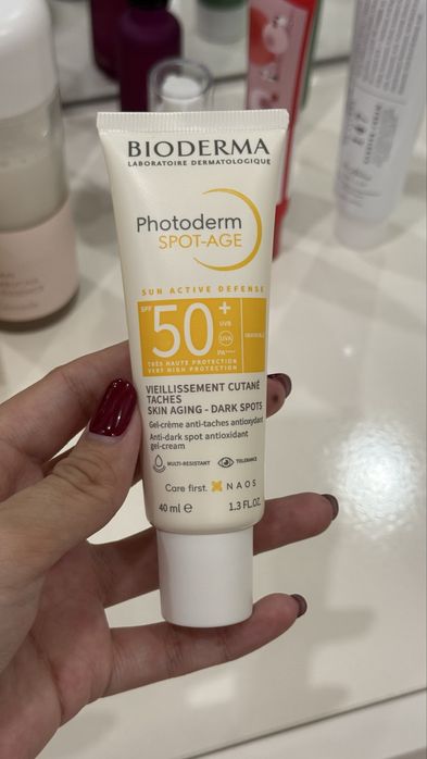Спф крем Bioderma почти новый