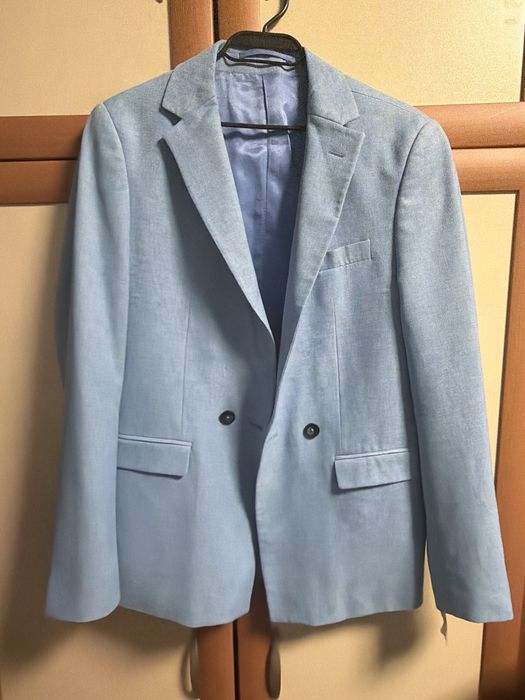 Светло синьо сако - Carducci