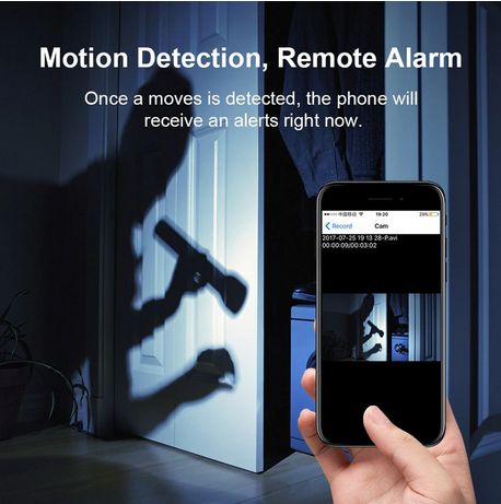 Mini Camera WiFi de Supraveghere, 1080p Full HD Prindere Magnetica