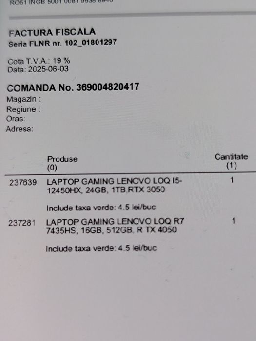 Laptop gaming lenovo
