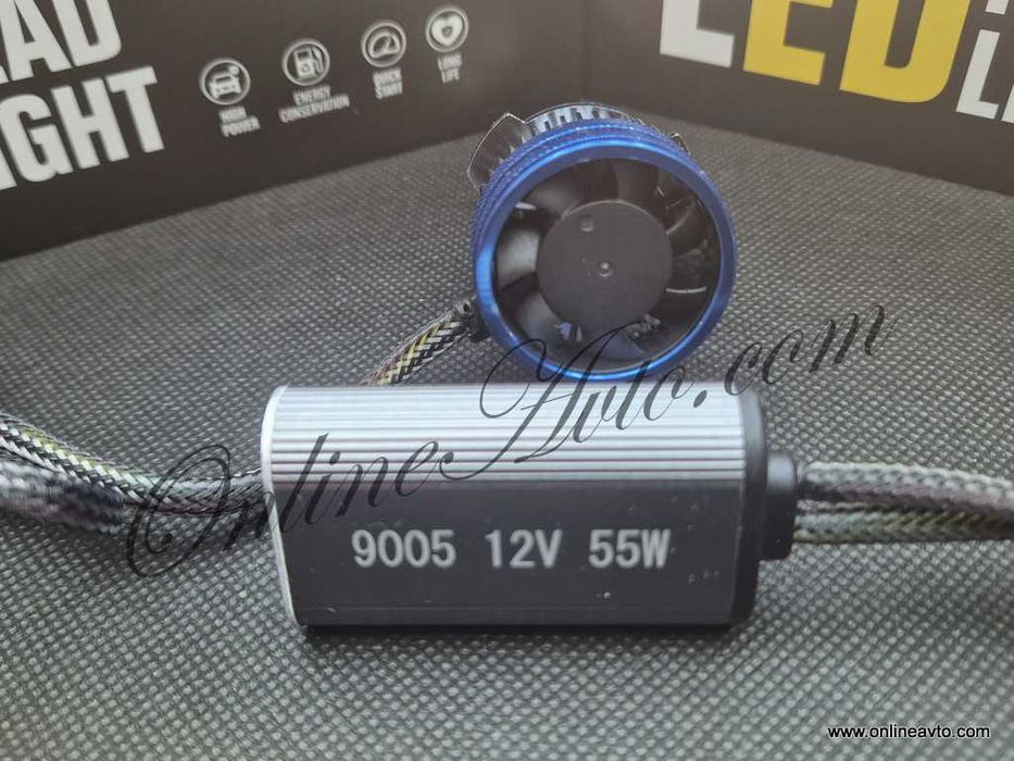 HB3/HB4 Диодни крушки с подобрен фокус, LED крушки за автомобил 110W