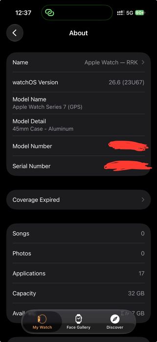 Apple Watch 7 45mm (GPS)