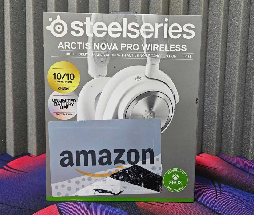 Беспроводная гарнитура SteelSeries Arctis Nova Pro Wireless White