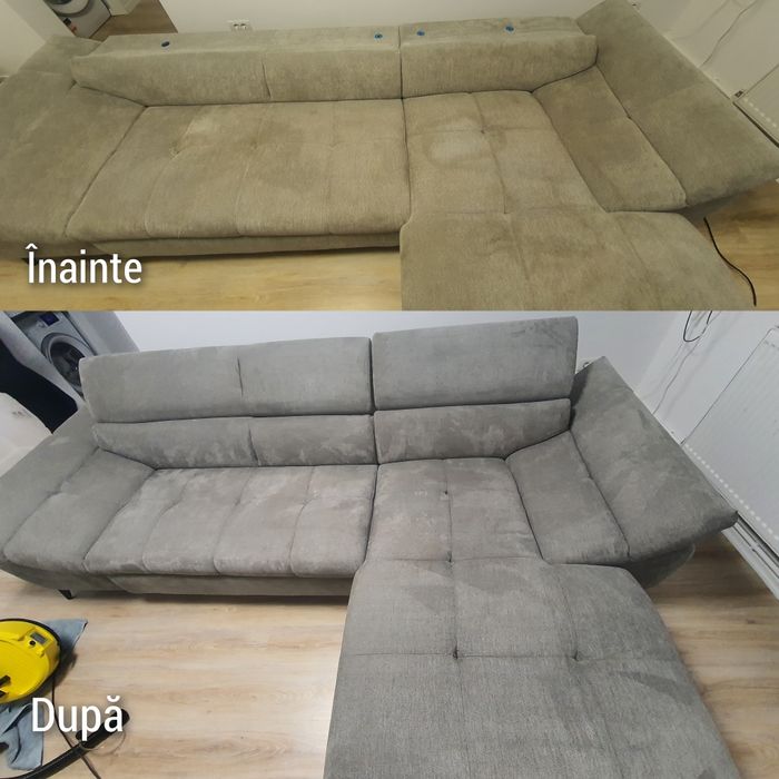 Curățare canapele,sau auto  CU USCARE RAPIDA