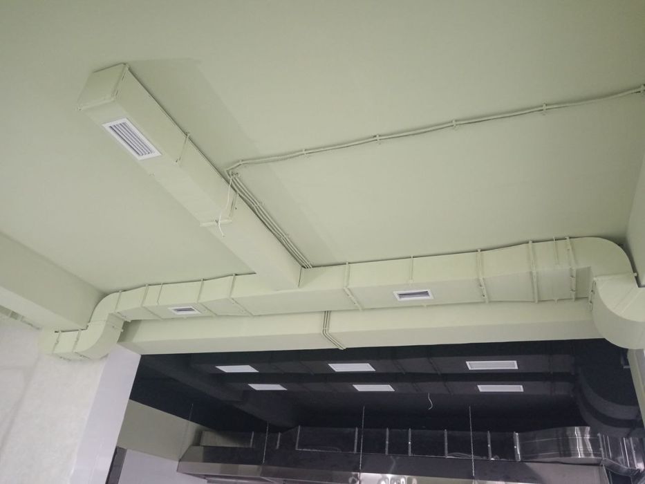 Вентиляция и кондиционирование мантаж