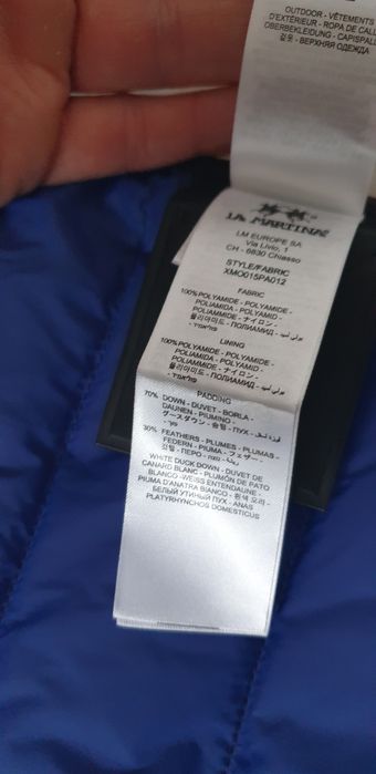 La Martina Down Vest Mens Size 50/ L НОВО! ОРИГИНАЛ Мъжки Пухен Елек!