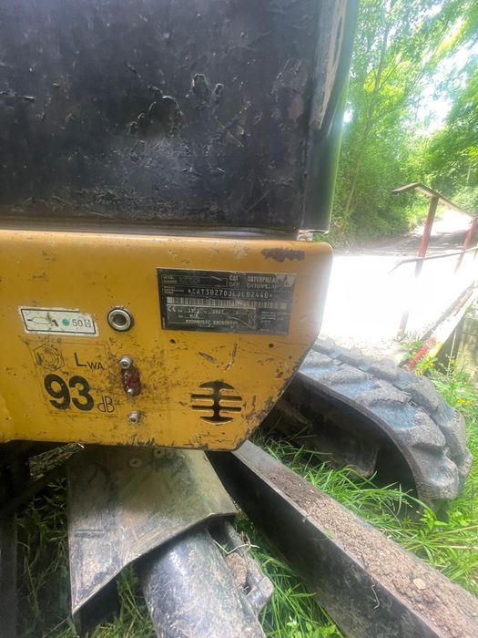 Vand miniexcavator cat 302.7