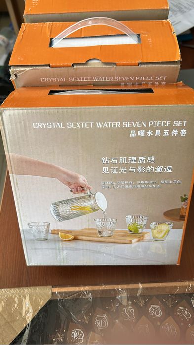 Кувшин+ 4шт стакана