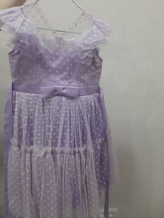 Нарядное пышное платье