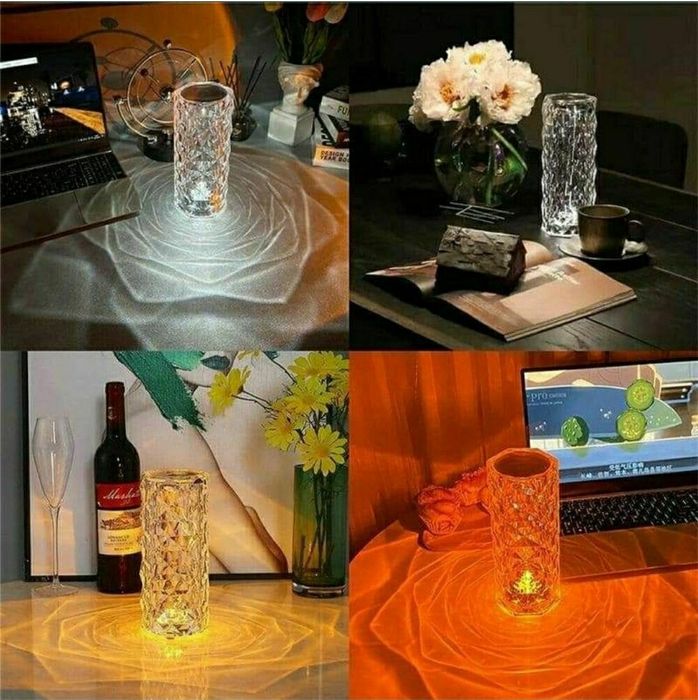 Veioza Diamond Rose