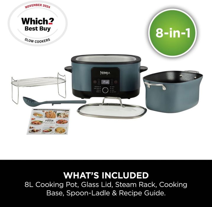 Multicooker Ninja Foodi 8L PossibleCooker 8-in-1 | 1200W | NOU-NOUT !!