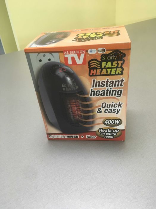 печка духалка за отопление, мобилна, не е ползвана - Fast Heater.