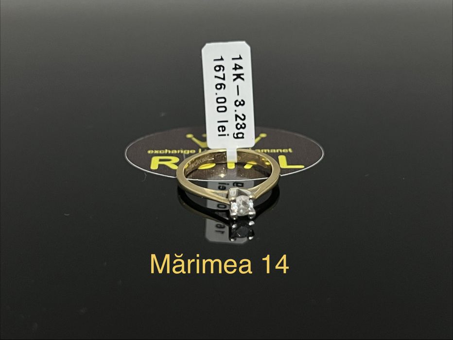 Bijuteria Royal CB : Inel dama aur 14k 3,23gr