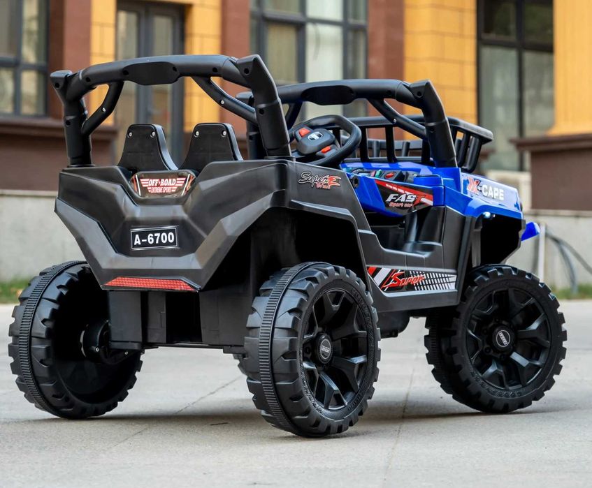 Masinuta pentru copii 4x4, 2-4 ani,CAPE-X, 100W,12V, scaun tapitat NOU
