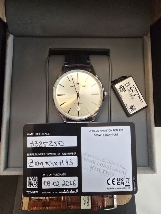 Ceas HAMILTON Jazzmaster Thinline Automatic