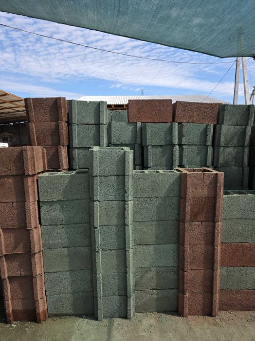 Шлакоблок облицовочный 39*19