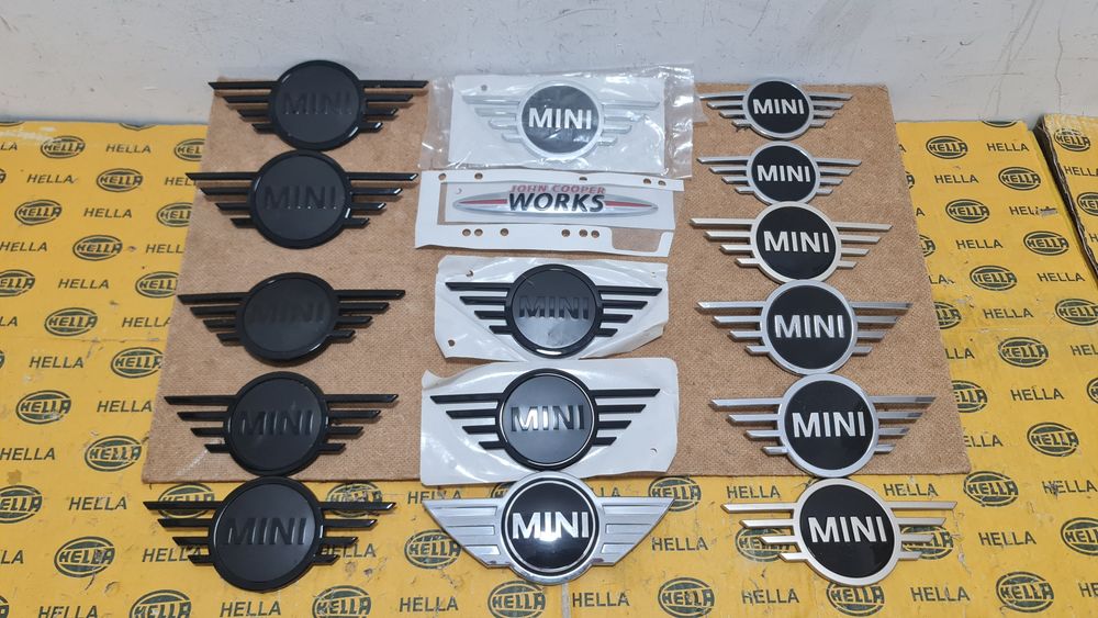 Sigla emblema capota Mini Cooper S One Country f55 f56 f57 f60 r60 r55 r56 JCW