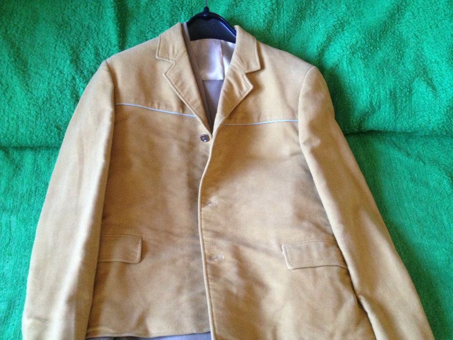 Sacou catifea pastel