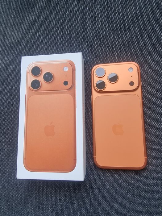iPhone 17 Pro Cosmic Orange,Nou,0 cicluri,factura si garanție Orange!