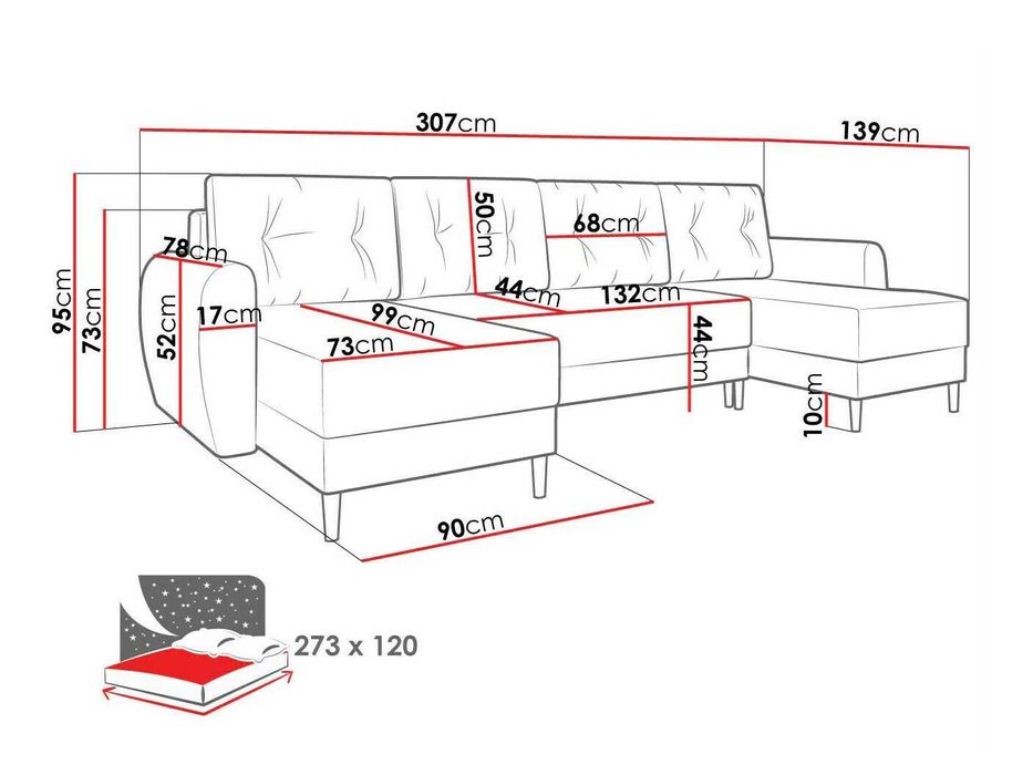 Диван Memphis 110 (Itaka 14)