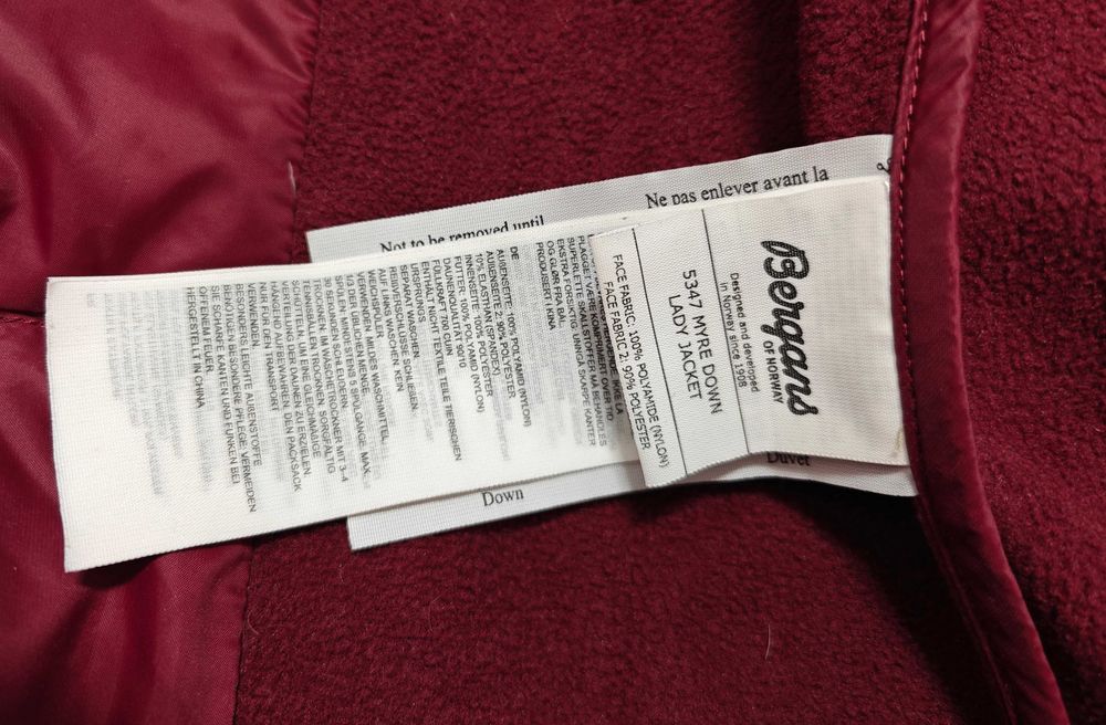 Bergans of Norway Pertex Дамско яке с пух и качулка размер S