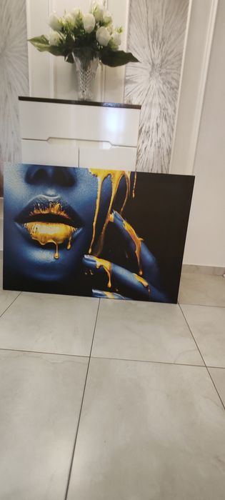 Tablou canvas Blue Pearl 100×70