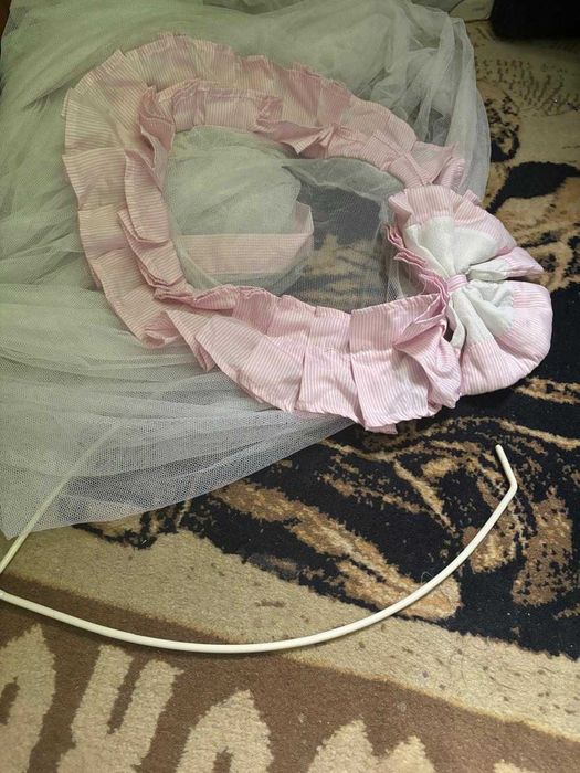 Бортики и навеска на кровать для девочки