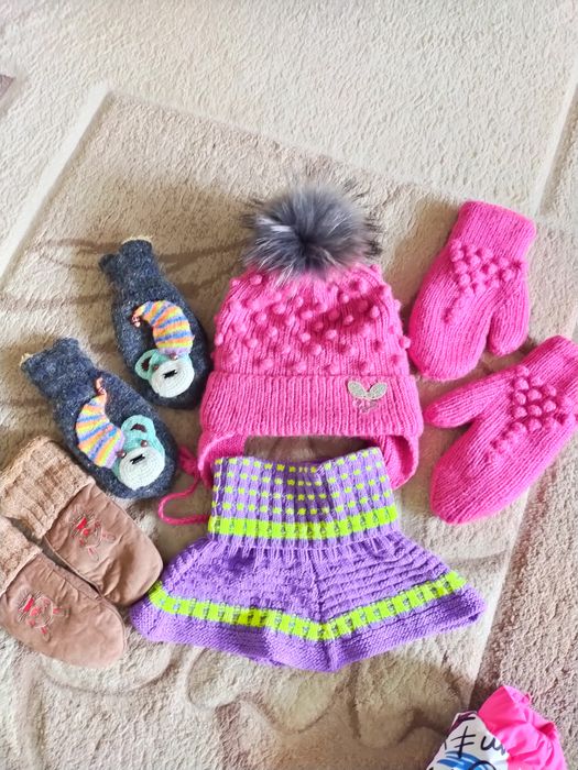 Зимний костюм для девочки