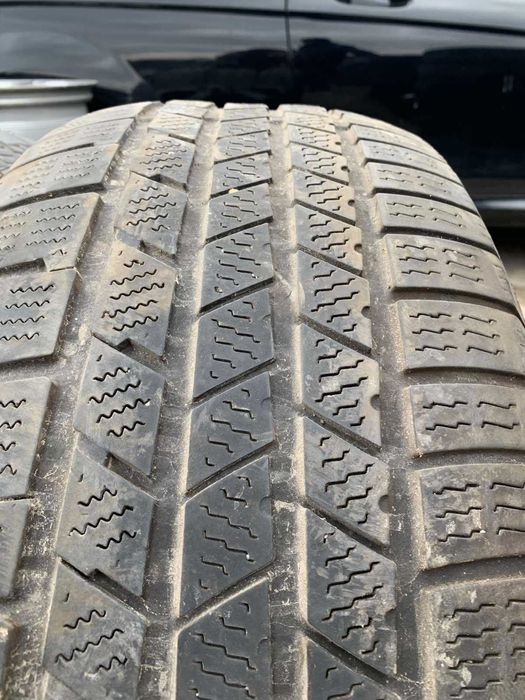 4 бр Зимни Гуми Continental 255/55 R18 DOT 3814 грайфер 4мм ном 6