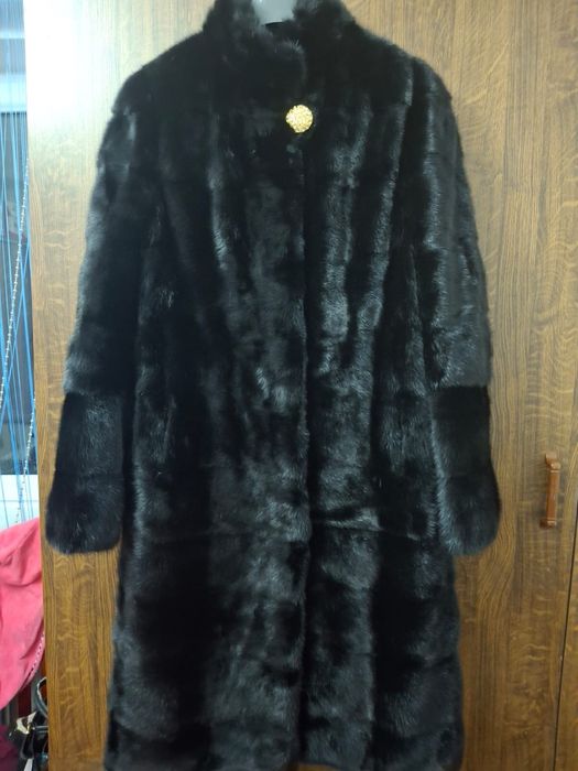 Натуральная норковая шуба