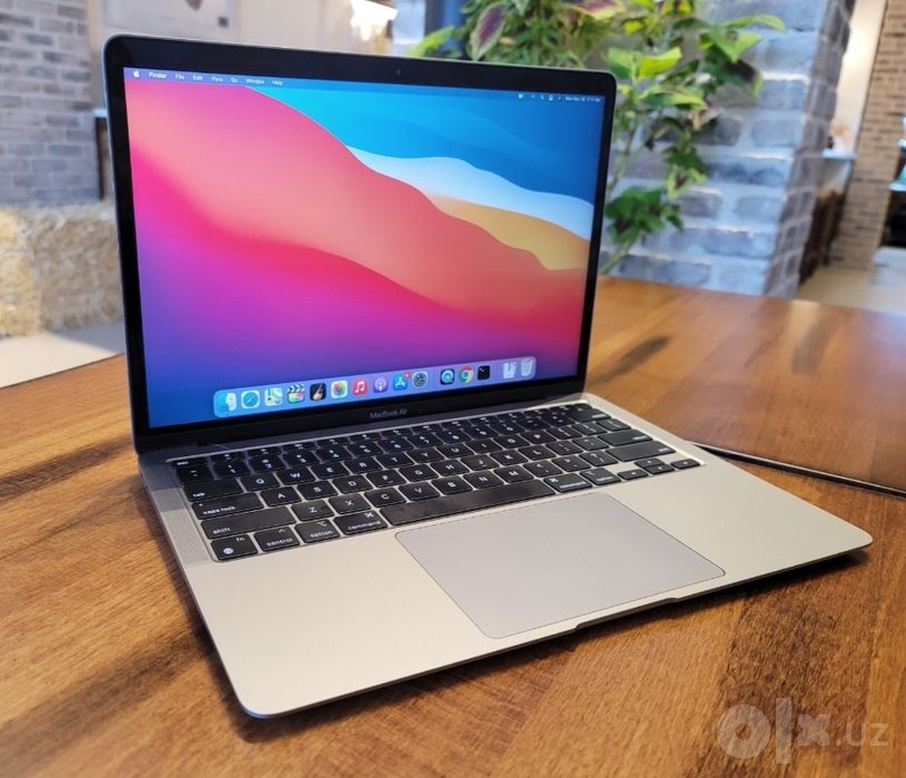Ноутбук Macbook Air M1 был включен 88 раз с момента покупки.