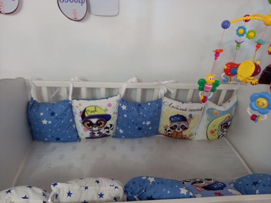 Детская кроватка Качалка 2 в 1 .