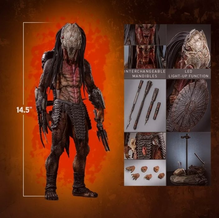 Hot Toys Хищникът от филма Плячката / Hot Toys Predator from the Prey